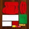 Santa Claus DIY Christmas 4in Frame Christmas Tree Christmas Toy  Toddlers