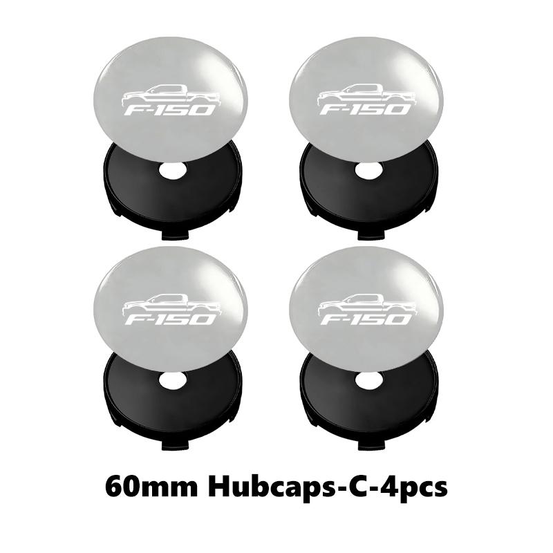 ugsbf6 For Ford 4pcs Car Wheel Hub Center Cap Universal Anti-Dust Protective Cover Edge KA Escort Fiesta Focus Fusion Mustang TAURUS