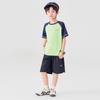 Boys' Embroidered Split-Hem Athletic Shorts