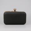 Diamonds Evening Clutch Bag for Women Wedding Shoulder Bag Small Party Handbag with Metal Handle CLE