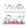 Автомобильная наклейка SVT COBRA, эмблема, значок, наклейка на задний багажник, передняя решетка капота для Mustang Shelby SVT Cobra F150 F250 F350 GT Fiesta
