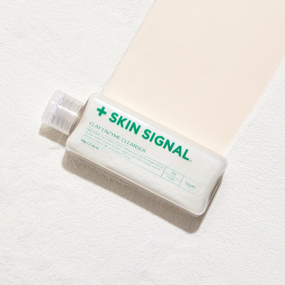 SKIN SIGNAL Глина ферментная очищающая #Белая 70г