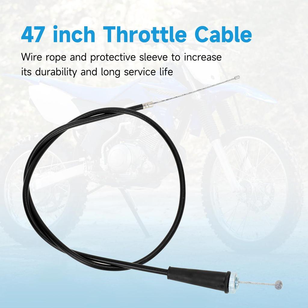 ATV Throttle Grip, Brake Lever, and Cable Switch for Apollo, RFZ, TaoTao, Coolster