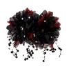 Cloth Hair Claw Feather Flower Pearls Hair Accessories Fashion Grasping Clip  for Girl