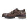 Men's Grained Leather-effect Lace-up Derbies ROMIKA