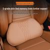 Jordani Premium Memory Foam Car Headrest & Lumbar Support Pillow