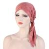 New Muslim Velvet Turban Women's Chemical Beanie Hat Turban Turban Chemotherapy Cap