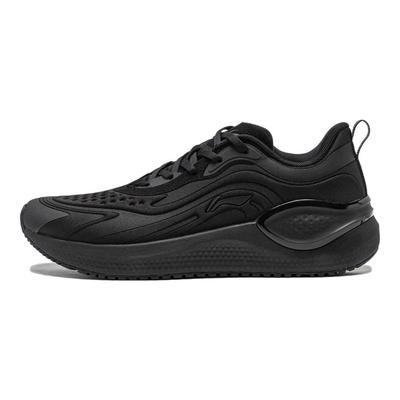 Кроссовки Li Ning Easy Fit, легкие, высокопрочные, удобные, амортизирующие, износостойкие, дышащие, низкие, мужские, черные ARST041-1