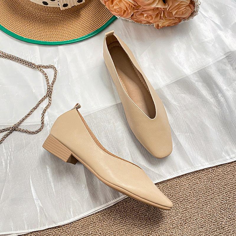 Мода Comemore Женские Элегантные Туфли Лето Квадратный Носок Зеленые Мэри Джейн Милые Повседневные Однотонные Женские Ретро Обувь На Низком Каблуке Обувь на Мягкой Подошве