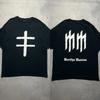 Gothic Rock Marilyn Unisexson Fan Tees Vintage Death Hype Tshirts Unisex Wounisex Oversized Y2k 90s Pure Cotton Streetwear Clothing Tops