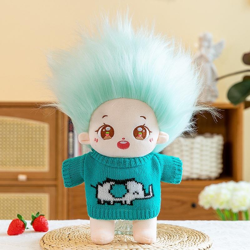 Свитер Хлопковая Кукла Кукла Минни Маленькая Принцесса Тряпичная Кукла Успокаивающая Дети Подарок на День Рождения Дарение