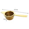 Pratical Fine With Handle Coffee Teapot Infuser Mesh Colander  Tea Strainer Stainless Steel Filters