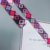 Neck Long Tide Plaid Holder Keychain Lanyards Key Rope Mobile Phone Straps Wrist Band