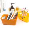 Распродажа Мини-мультяшный пластиковый ящик для хранения Контейнер для хранения Настольная корзина для хранения косметики Домашний офис Органайзер Коробка