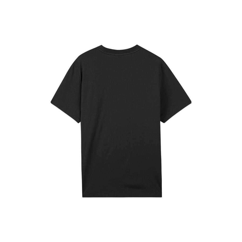 Skechers Drop Shoulder Sleeve T Shirt Unisex Carbon Black L223U092-0018
