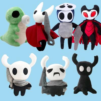Плюшевые игрушки Hollow Knight, игровые фигурки, призрачные мягкие куклы, дети, друзья, подарок на Рождество, день рождения, косплей