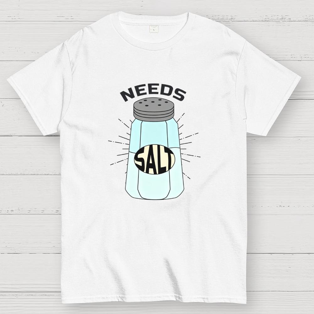 Needs Salt Cotton Casual Cool Loose T-Shirt
