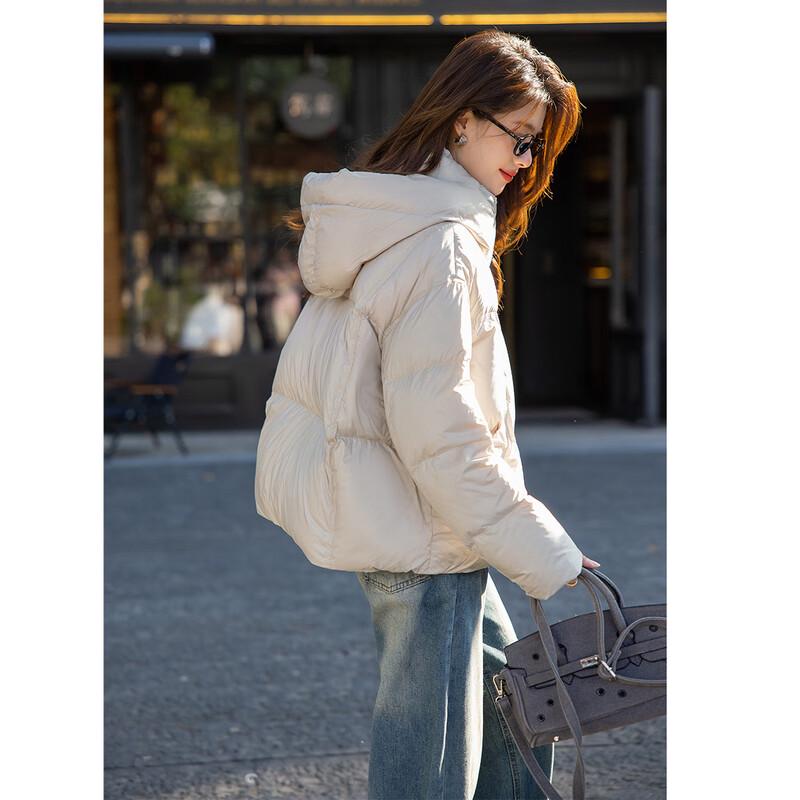 MOKANA Женская Модная Универсальная Куртка Пуховик с Длинным Рукавом MKNJD2789