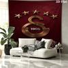 Galatasaray S Custom Name Wall Tapestry Aesthetic Wall Hanging Printed Fabric Blanket Decorative Tapestries for Bedroom Living Room Home Decor
