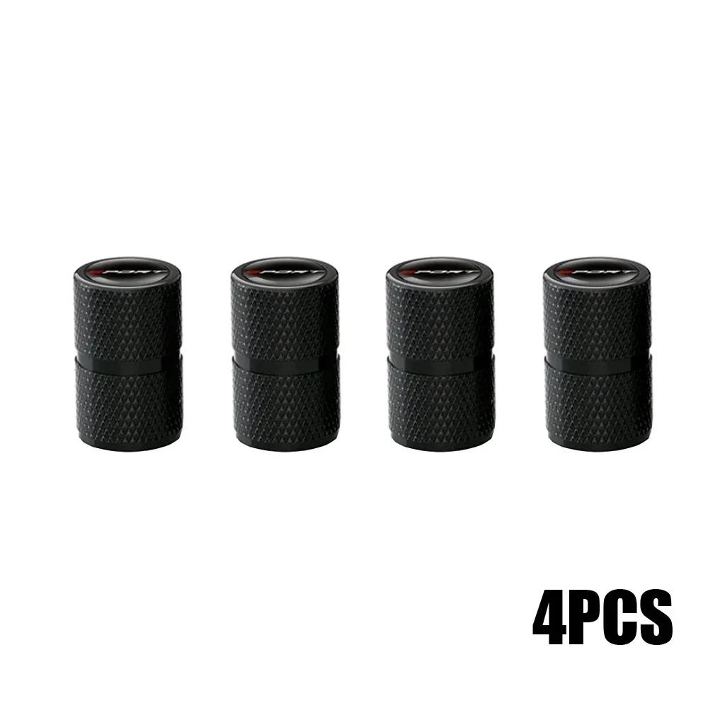 4 шт. автомобильных колпачков для воздушных клапанов шин, колпачки для автомобильных и мотоциклетных шин, пылезащитные алюминиевые колпачки, универсальные автомобильные аксессуары