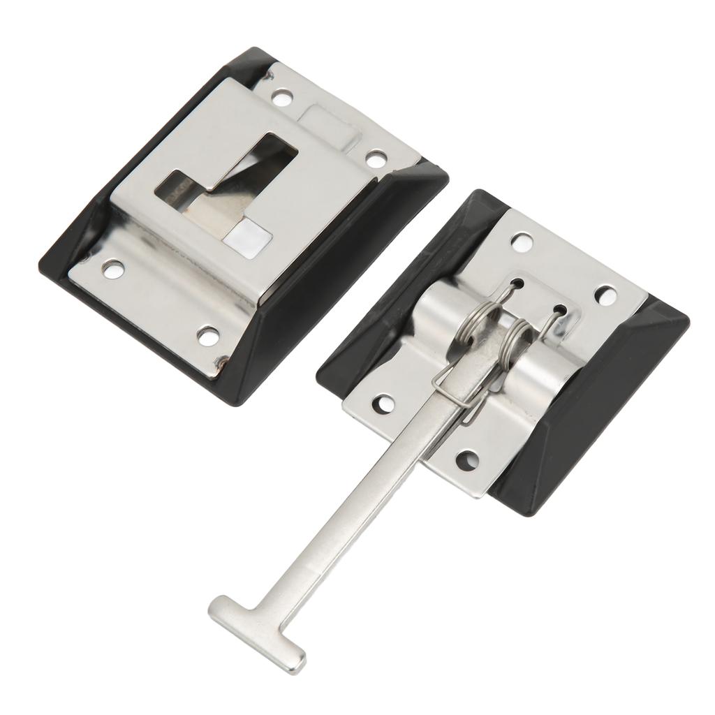 Держатель двери прицепа Т-образный замок Нержавеющая сталь 316 Сверхпрочный Универсальный для дорожных прицепов