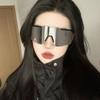 2pcs Mirror Lens Cycling Bike Sunglasses New Sports Sunglasses Outdoor Running Windproof Mountaineering Sunglasses Female UV400