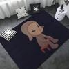 Yoshitomo Nara Entrance Door Mat Rectangle Anti-slip Home Soft Badmat Front Door Indoor Outdoor Mat Household Carpets