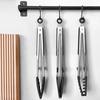 LMETJMA Kitchen Tongs Silicone Food Tongs Non Stick Cooking Serving Tongs For BBQ Salad Steak Pasta Spaghetti Noodles JT302