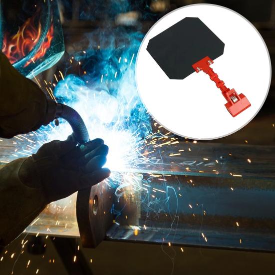 Сварочная затемняющая панель Регулируемый сварочный козырек Универсальные защитные очки для различных видов сварки Защитный чехол Портативные линзы для дуговой сварки MIG TIG