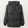 OFTBUY Winter Women Commuting Thickened Down Jacket Warm Hooded Filled with 90% White Duck Down Loose Casual Down Jacket