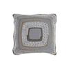 Coussin - Naturel Gris - 40 X 10 X 40 Cm - Boho - Confortable Pour Intérieur