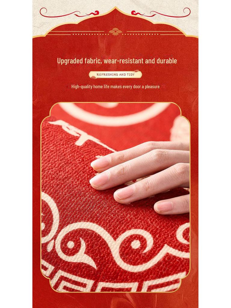 2024 Высококачественный нескользящий, устойчивый к грязи коврик для входной двери - утолщенный и разрезаемый дизайн