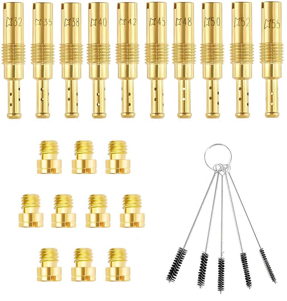 Набор Pronese из 20 основных жиклеров, регулировка карбюратора, замена деталей карбюратора с жиклером Keihin