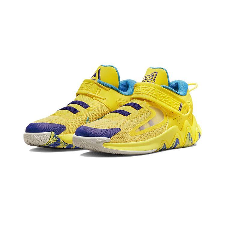 Nike Кроссовки детские Giannis Immortality 2 PS Yellow Strike Laser Blue Tour-Yellow Multi-Color DQ1942-700