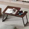 Adjustable Angle Folding Small Low Folding Bedside Floor Small Folding Mini Small Desk for Single Folding Low PC 55cm Wide X 32cm Deep X 25cm Perfect