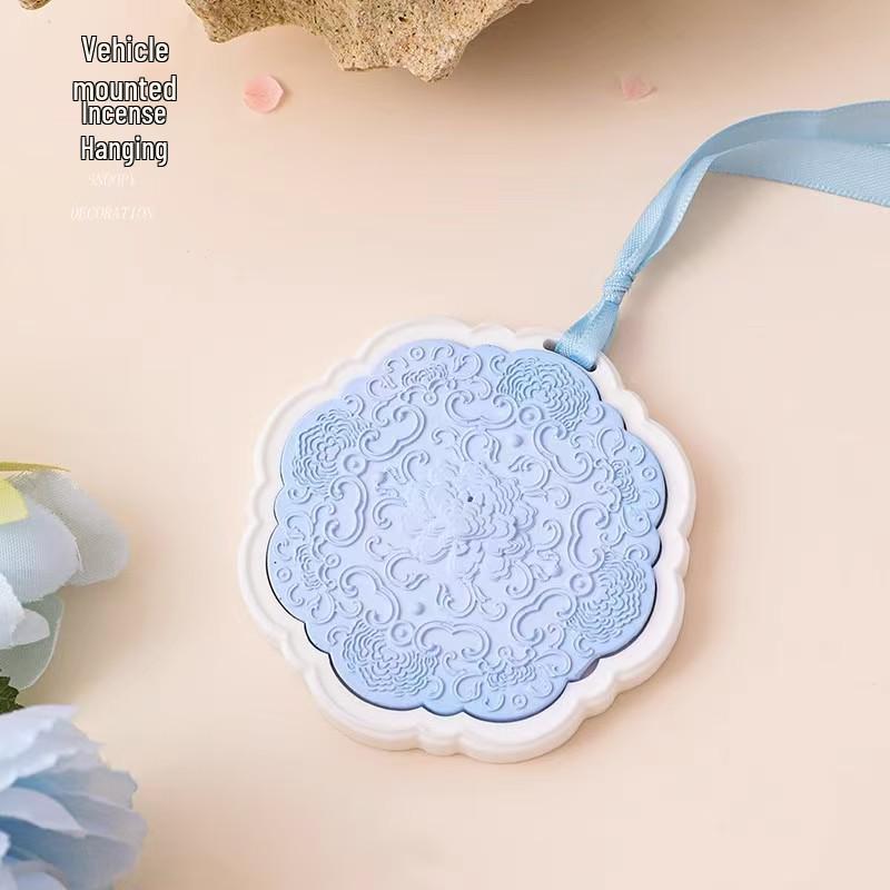 Ароматический восковой кулон для автомобиля: Долгосохнущий ароматерапевтический освежитель для дома, спальни и шкафа