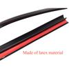 Rubber Car Windshield Seal Strip Roof Window Edge Seal Protector Strip for Jeep Wrangler JK JL 2007-2025 Exterior Accessories