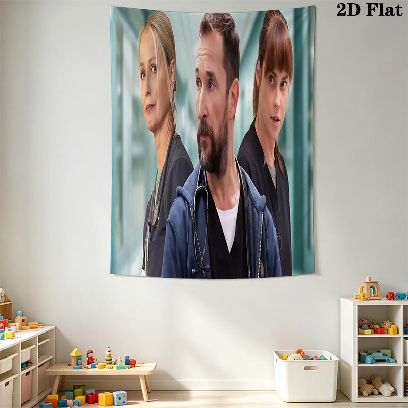 Grey'S Anatomy Medical Marvels Unite Threepiece Set 1 Duvet Cover 2 Pillowcase Without Core Christmas Birthday Gift Soft And Comfortable