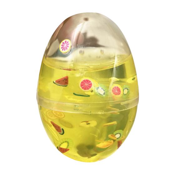 Egg Colorful Soft Fruit Slime Scented Stress Relief Sludge Toy Kids Adult Gift