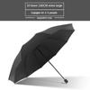 Oversized Dual-Purpose Rain Umbrella Double Three-Person Folding Sun Protection Umbrella