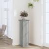 VidaXL Plant Stand Sonoma Grey 33x33x100 Cm Engineered Wood, Flower Stand, Plant Pot Stand, Stand 852983