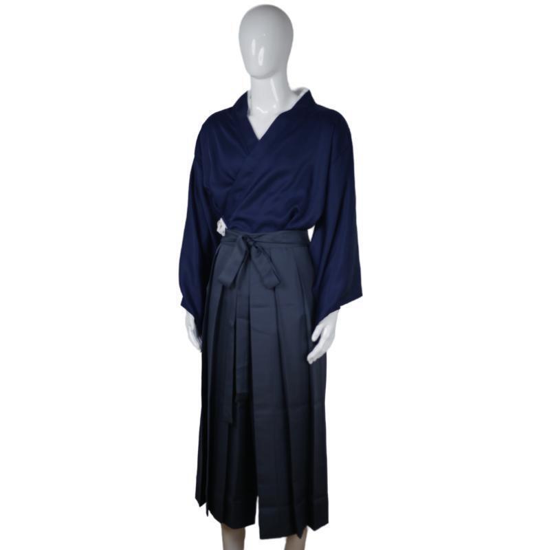 Японский костюм для косплея самурая Традиционный стиль кимоно Хлопковая ткань Ретро дизайн