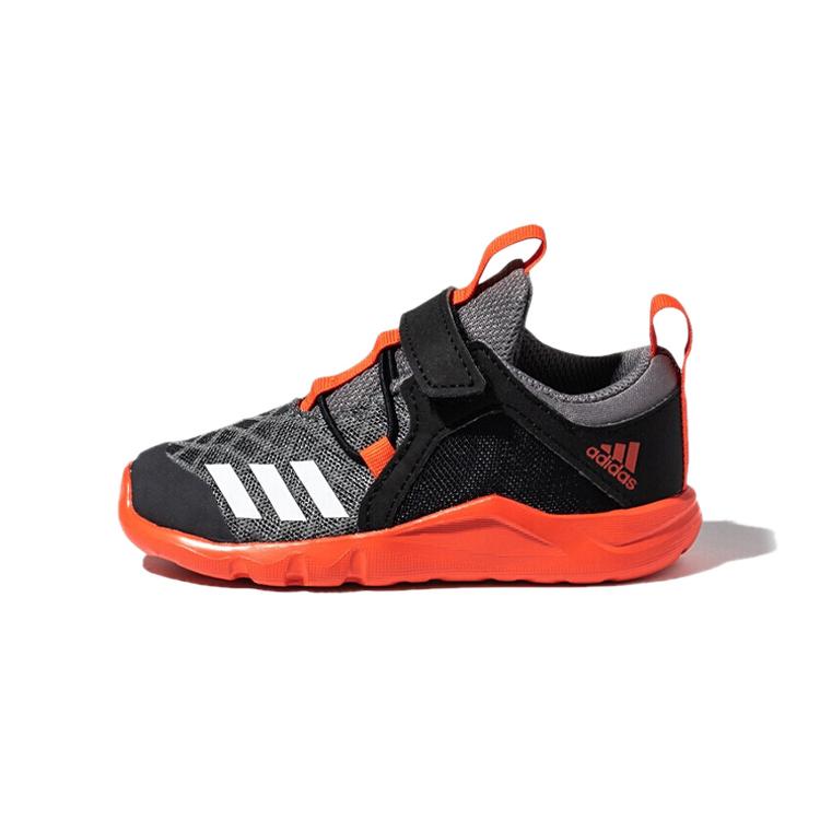 adidas Rapidaflex 2 El Дышащие Низкие Детские Кроссовки Серые Для Младенцев и Малышей CQ0097