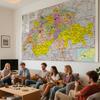 French Map-Switzerland Administrative Map,Wall Decor,Gift,Travel/Educational Tool,for Living Room,Bathroom,Home Office
