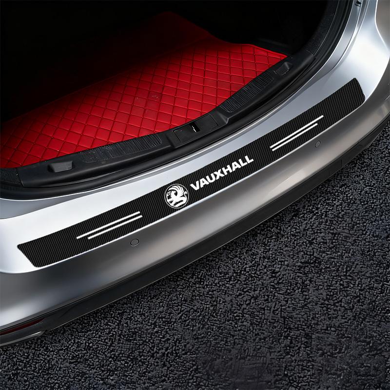 New Car trunk floor guard plate protection sticker For Vauxhall Opel Corsa D Astra G GTC J H Vectra Zafira Meriva Junior car lda066