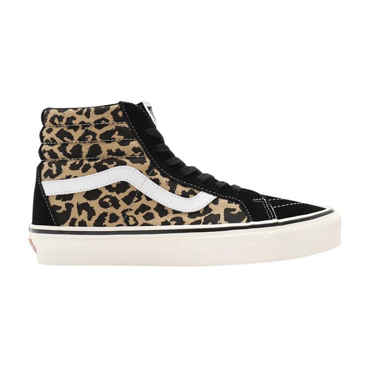Vans Sk8-Hi 38 DX Anaheim Factory - Leopard Unisex Sneakers Tan Black Tan-Leopard VN0A38GF9GI