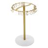Headband Holder Organizer Metal Hair Hoop Display Stand Hair Accessories Storage Rack with 30 Hanging Hooks for Home