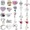 Серия Сладкая Любовь Стрела Пронзает Сердце Шарм Бусины для Свадебного Платья Подходят для Оригинального Браслета Изысканные Свадебные Украшения Сделай Сам Подарок