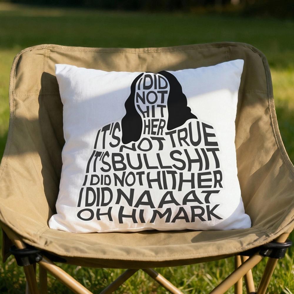The Room TTommy Wiseau Cushion Cover Soft Reversible Durable Pillow Cover MultiScene Use for Home Car Daily Comfort