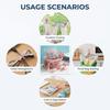 Plastic Clothespins 30 Pcs Strong Grip Anti Wind Durable Clips Multi Laundry Drying and Cable Organizer for Home Dorm Use